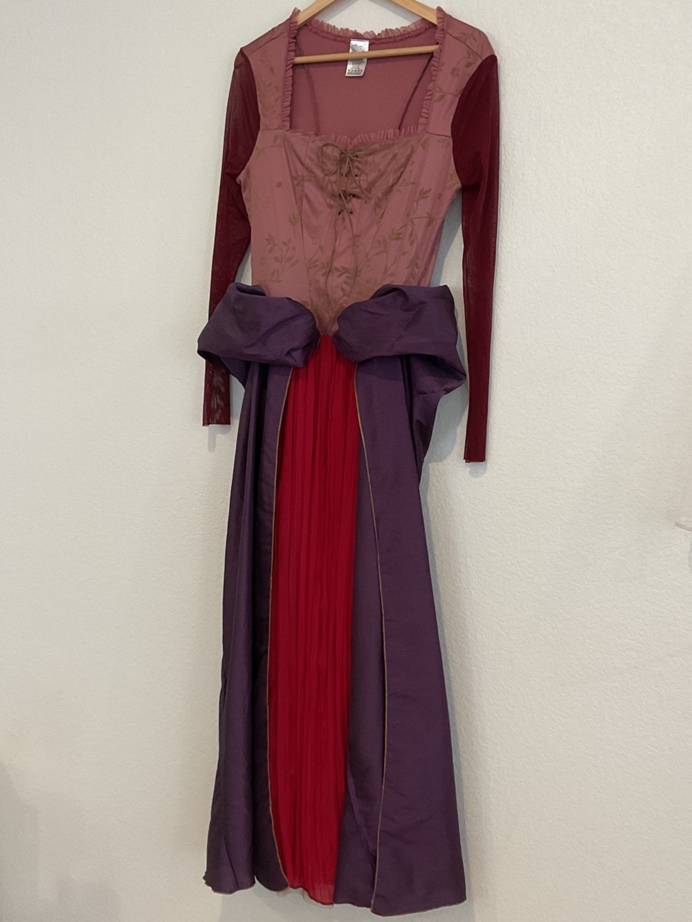 Disney Hocus Pocus Sarah Sanderson Costume Layered Maxi Dress M